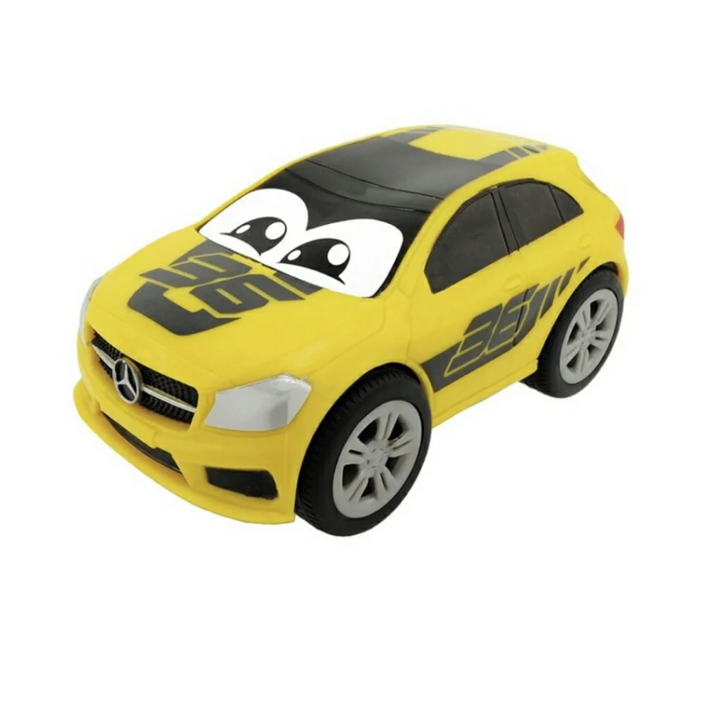 1st Birthday Bib & Mercedes Squeeze Car (2 Items)